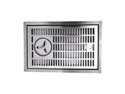 Bandeja de goteo CNS 480 x 313mm para ducha de vasos