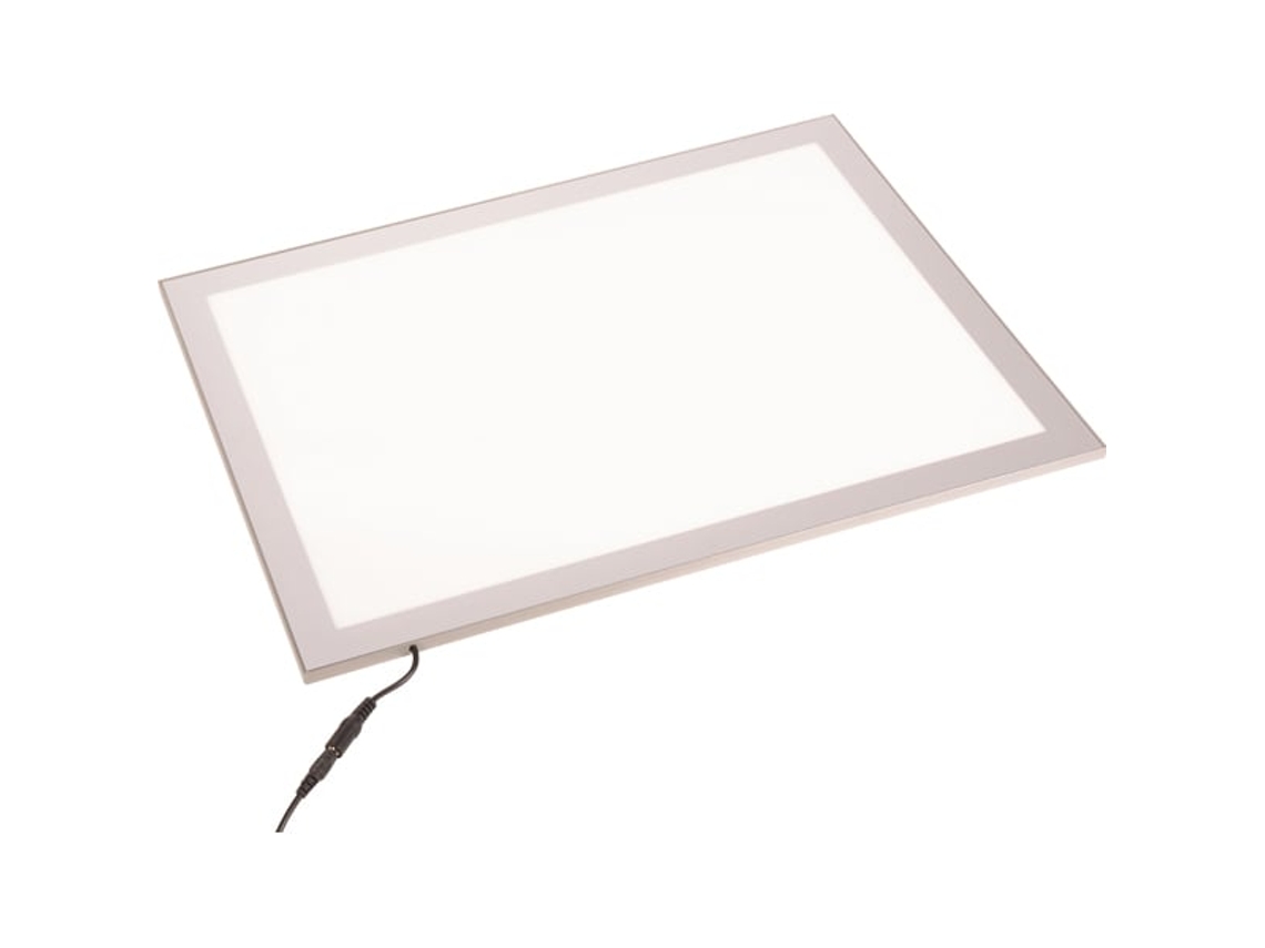Panel LED de juguete Eduplay con bandeja, tamaño A3, multicolor.