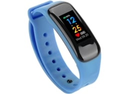 Pulsera Inteligente (monitorización De Frecuencia Cardíaca, Resistente Al Agua) Pulsera Inteligente Deportiva C18 Resistente Al Agua Con Monitor De Frecuencia Cardíaca (azul)