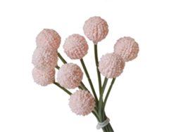 1 ramo de 9 flores artificiales de crisantemo para decorar el hogar.