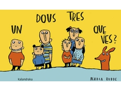 Libro Un, Dous, Tres, Que Ves? de Nadia Budde (Galego)