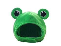Adorable Y Divertido Gorro De Rana De Peluche Para Cosplay - Disfraz De Iar