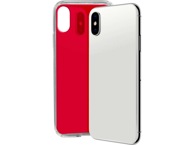 Funda iPhone X, XS SBS Glue Rojo