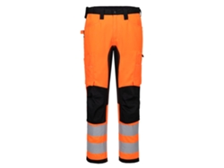 Pantalón Alta Visibilidad Eco Wx2 Con Elastano | Trabajo Naranja/negro / 44
