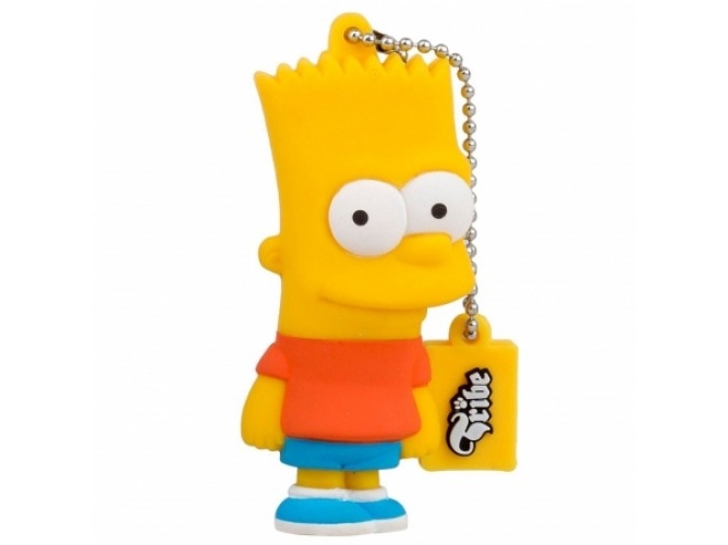 Pendrive USB 8 GB - TRIBE 3D The Simpsons Bart