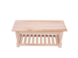 Accesorios Para Casa De Muñecas: Mesa De Centro De Madera En Miniatura 1:12, Decoración Y Fotografía.