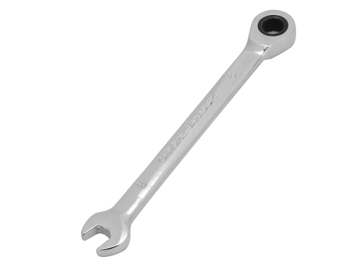 Llave Combinada De Resorte De 8 Mm, Llave De Ajuste Profesional, Herramienta De Reparación De Acero