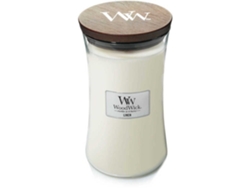 Velas de vidrio blanco Woodwick 93135e