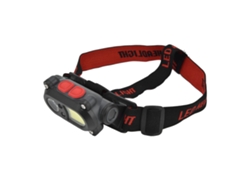 Linterna Frontal Led, Linterna Frontal Led Con 6 Modos De Iluminación, Recargable, Resistente Al Agua, Con Sensor De Movimiento (negra)