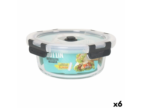 Fiambrera QUTTIN 650 ml (6 Unidades)