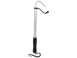 Anzuelo Telescópico De Acero Inoxidable Y Aluminio Con Mango De Eva, Tipo B, Mediano, Herramienta De Pesca Marina.