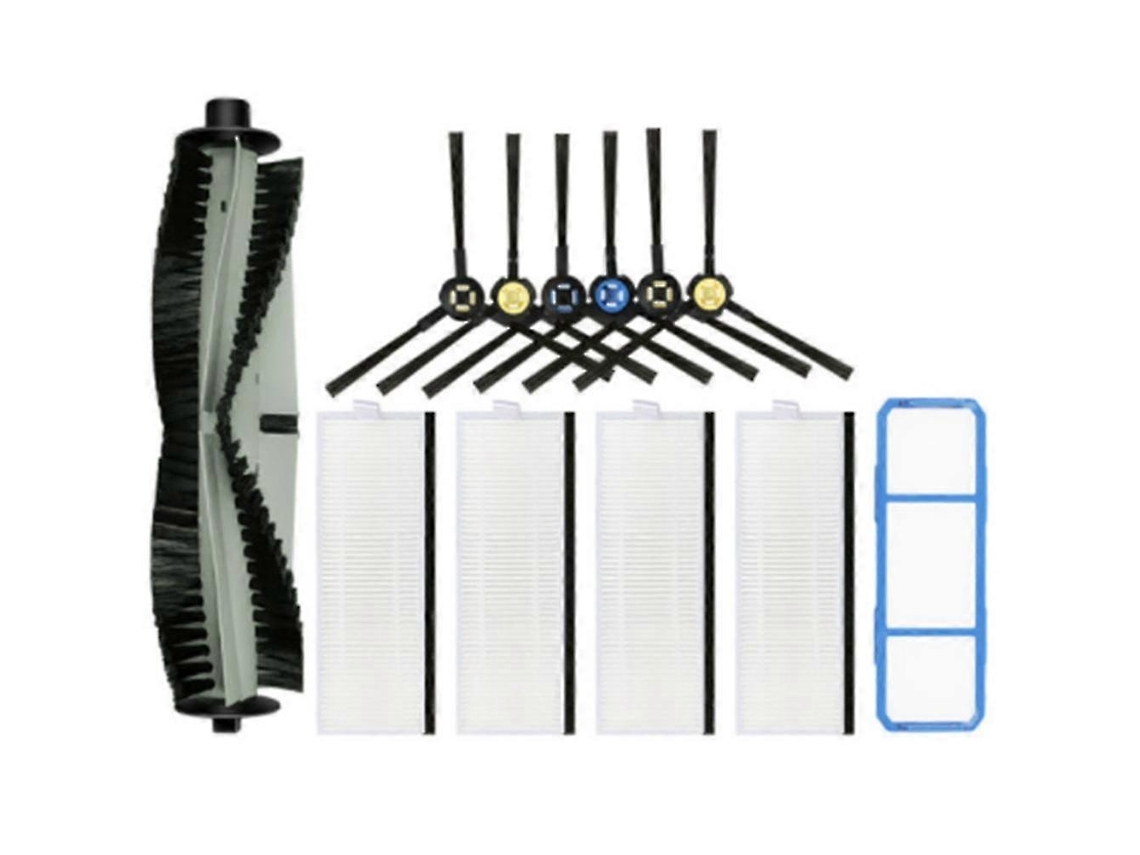 Filtro HEPA con cepillo lateral principal para A7 A9s V8 V8s X750 X800 X785 V80 para robot Silvercrest SSR1 SSR1 V