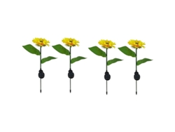 2026-lámpara Solar Led Jirafa Jardín Forma Girasol Exterior Resistente Agua 8-10h