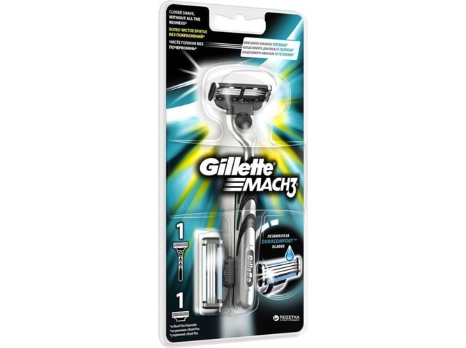Rasuradoras Desechables GILLETTE Mach 3 Men (1 Unidade)