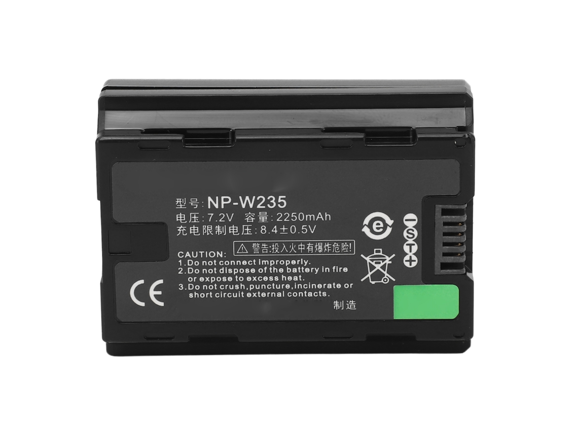 Batería Np W235 De 7.2v 2250mah Para Cámaras Fujifilm X T5 X T4 Gfx 100s X H2s Gfx 50s Ii Vg Xt4