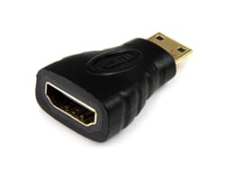 Adaptador Mini Hdmi - Negro, Resolución 4k Para Portátil, Tv, Monitor Y Juegos.