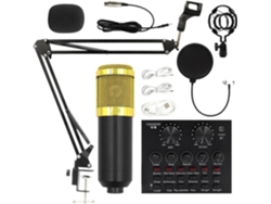 Kit De Micrófono De Condensador – Kit De Mezclador Para Podcast |