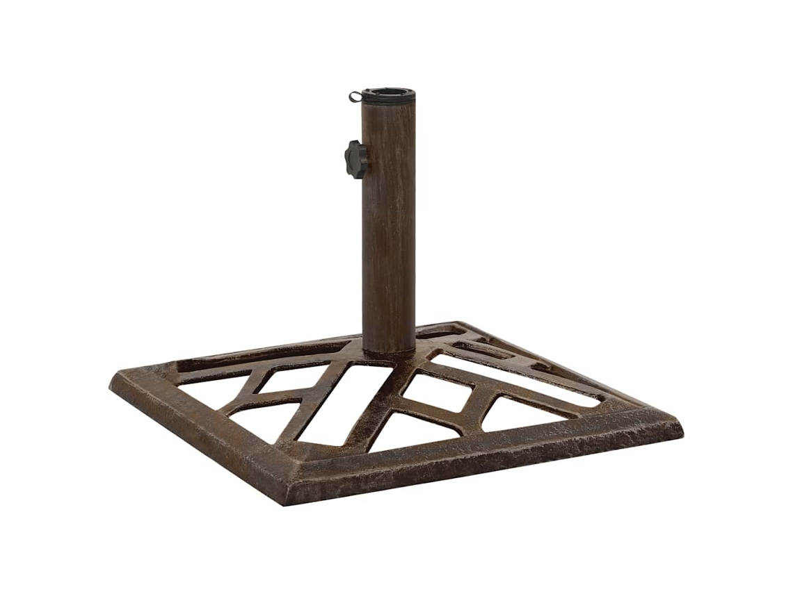 Maison Exclusive - Base De Sombrilla De Hierro Fundido Bronce 44x44x31 Cm