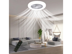 Ventilador De Techo Led Invisible Con Control Remoto, Moderno Y Regulable, Ideal Para Dormitorio, Sala De Estar Y Cocina. Ofertas Flash.