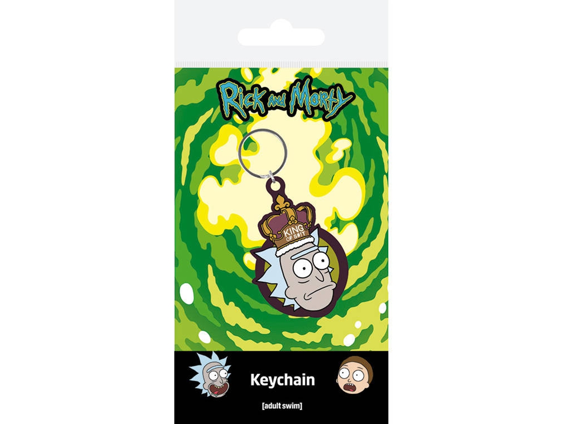 Llavero Rick And Morty: King Of S**T