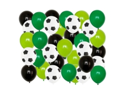 Globos de Fútbol, Kit de Globos de Látex para Fiesta de Fútbol, Decoración para la Copa del Mundo EIOORORRIY