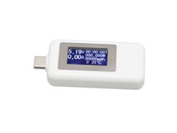 Dispositivo Digital De Medición De Voltaje, Corriente Y Potencia Kws 1802c Usb-c, 0-5,1 A, 4-30 V, Para Laboratorios.