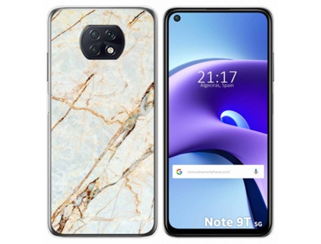 Carcasa Xiaomi Redmi Note 9T 5G TUMUNDOSMARTPHONE Dibujos Multicolor