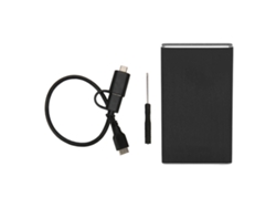 Caja Externa Msata A Usb 3.0 6gbps Uasp Plug And Play Indicador Led Micro Usb Para Ssd Msata Negro