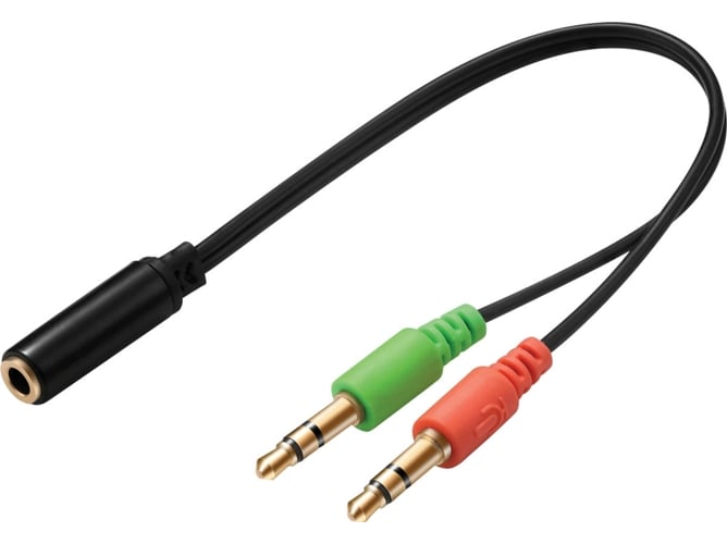 Cable de Audio SANDBERG (Jack 3.5mm - Negro)