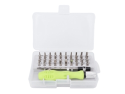 Juego De Destornilladores Multifuncionales Con 32 Puntas Para Reparar Relojes, Aparatos Electrónicos Y Artículos Del Hogar.
