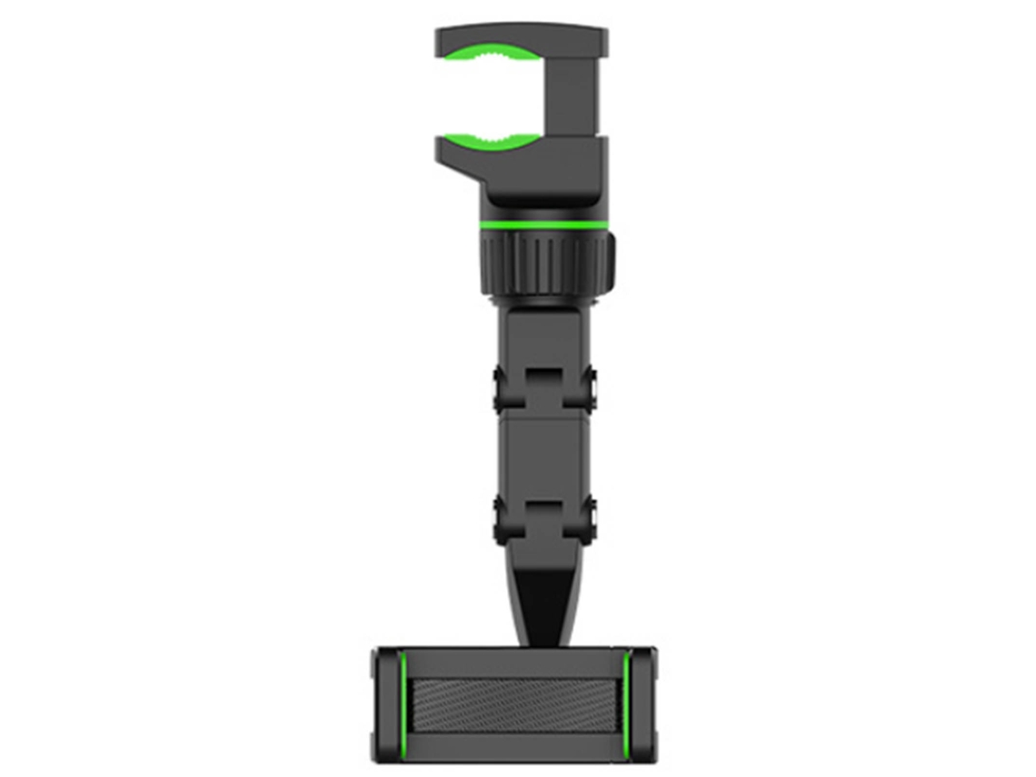 Suporte De Celular Para Assento De Carro Verde Ajustável Anti-shock Estável Clip Para Automóvel