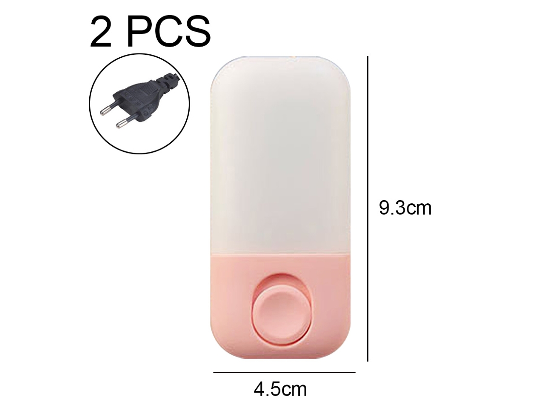 Luz de 2 piezas: control de inducción, interruptor creativo, luz nocturna pequeña RNEMITERY