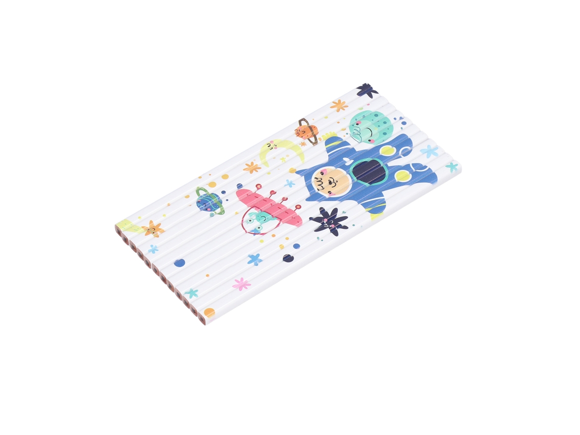 12 Lápices Con Forma De Rompecabezas, Diseño Cómodo Para Estudiantes, Ideales Para La Escritura Escolar.