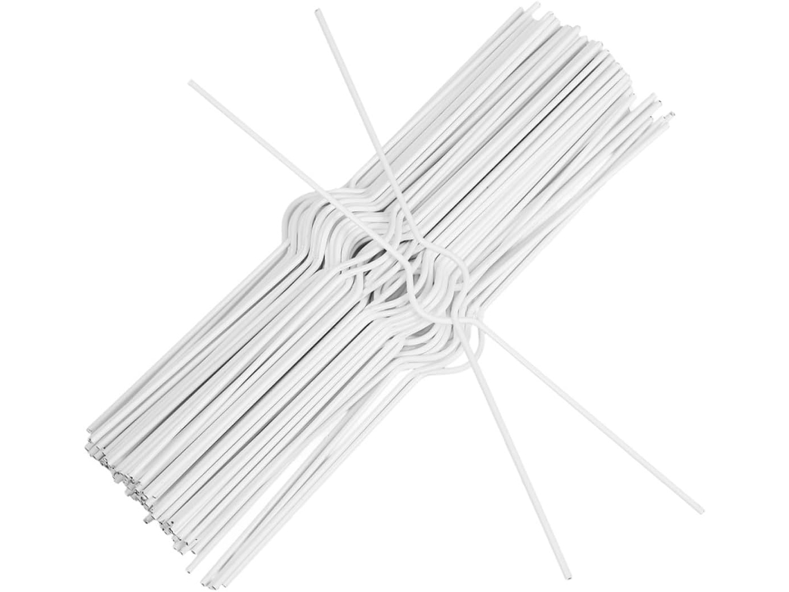 150 Ganchos Blancos Para Calendario De Pared - Resistentes Y Fáciles De Instalar