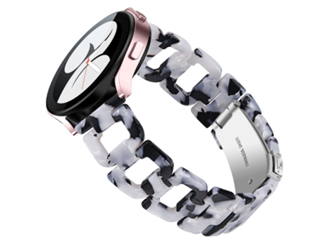 Correa de acero inoxidable hebilla forma de D para Samsung Galaxy Watch4 Active 40mm/44mm/Watch4 Classic 42mm/46mm/Watch 5 40mm/44mm - mezcla de bl...