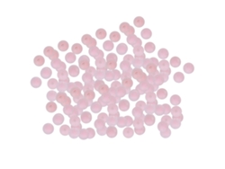 Cuentas De Resina Mate De 8 Mm, Color Rosa, Para La Creación De Pulseras, Collares Y Accesorios De Joyería (500 G).