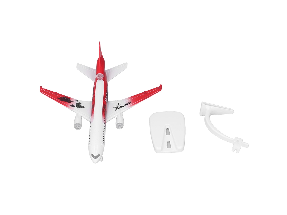 Rebe-modelo De Avião Aéreo Leve De Ligação Com Som Modelo Diecast De Linha Aérea Para Decoração E Coleção