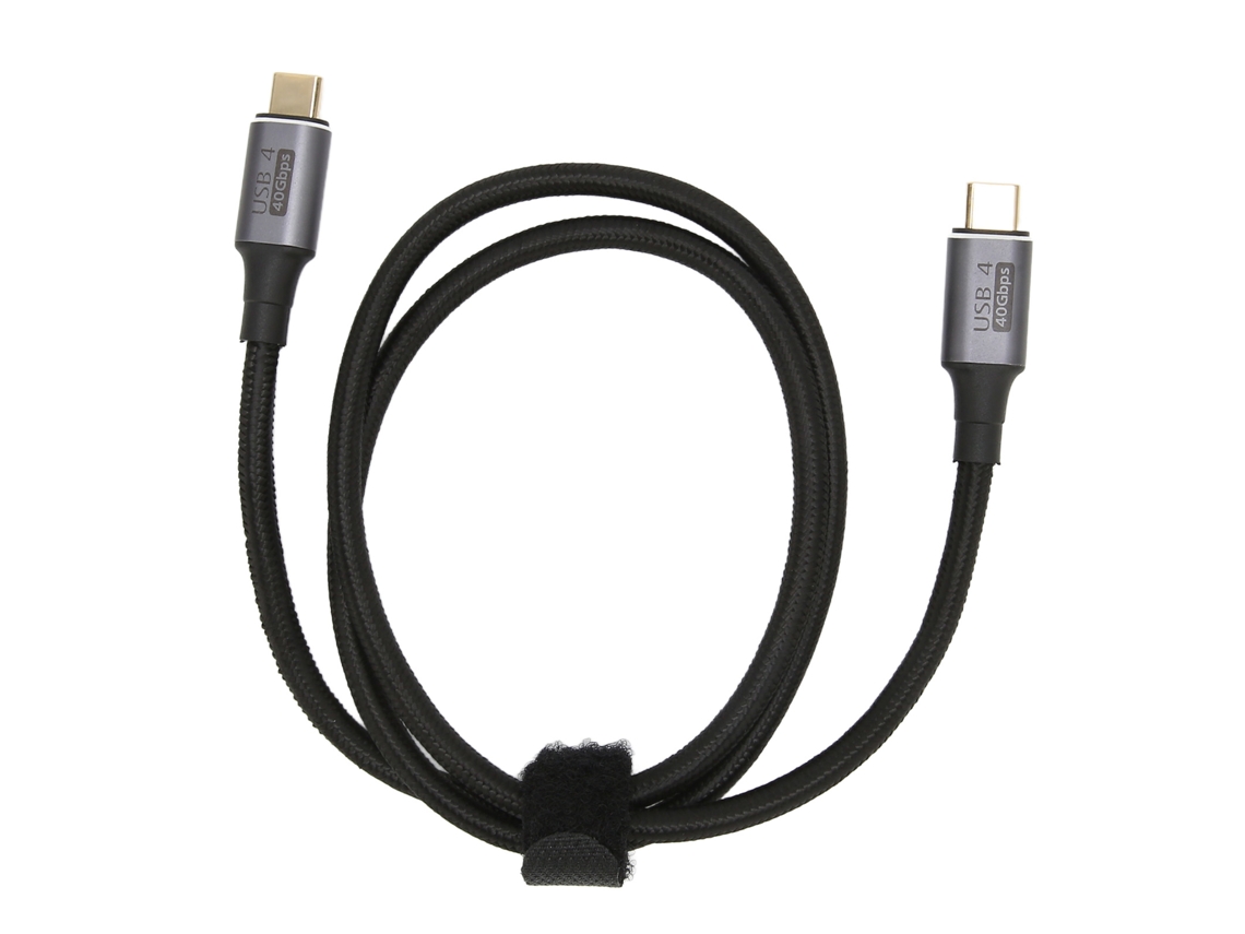 Cable De Datos Usb4 Tipo-c, Carga Rápida De 40 Gbps, 100 W, Transmisión Hd 8k A 60 Hz, 80 Cm.