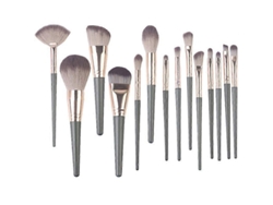 Juego de 14 brochas de maquillaje Rosewell para corrector, sombra de ojos y rubor
