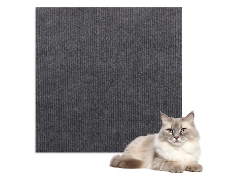 Alfombrilla Rascadora Para Gatos Protector De Muebles Gris Oscuro Xl