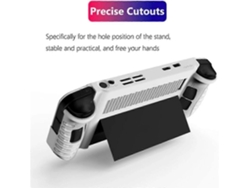 Funda protectora compatible con la consola de juegos Lenovo Legion Go, funda de TPU con soporte para consola de juegos portátil Lenovo Legion Go, Hengjian