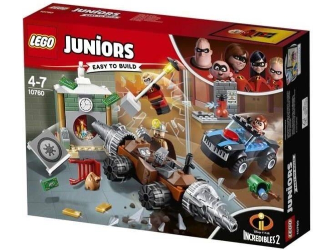 LEGO Juniors: El robo del Banco de Underminer - 10760 (Edad Mínima: 4 - 149 Piezas)
