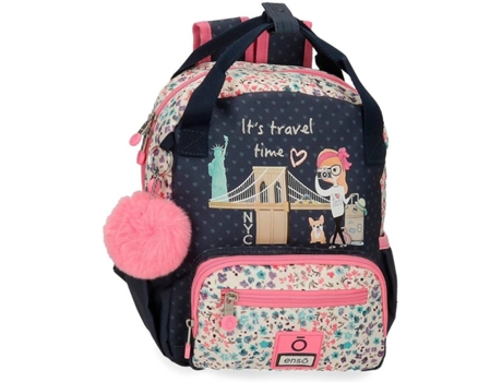 Mochila ENSO Travel Time (Azul - 23x28x10 cm)