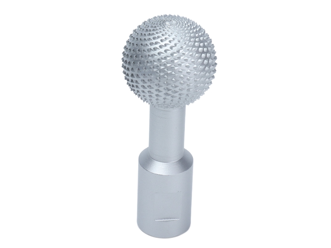 Fresa Rotativa Esférica De Acero Al Carbono Para Amoladora Angular, 14 Mm.