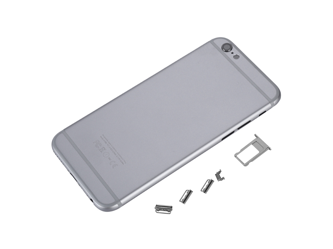 Cubierta De Batería De La Carcasa De La Puerta Trasera De Reemplazo Para Iphone 6s Gris