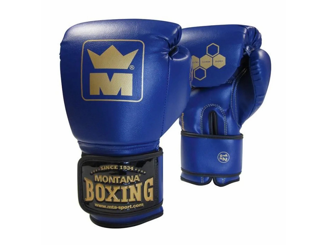 Guantes de Boxeo para Unisex MONTANA (8 oz - Azul)