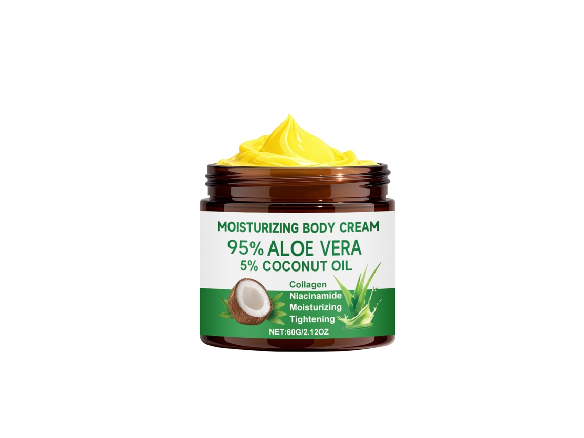 Crema corporal hidratante de aloe vera