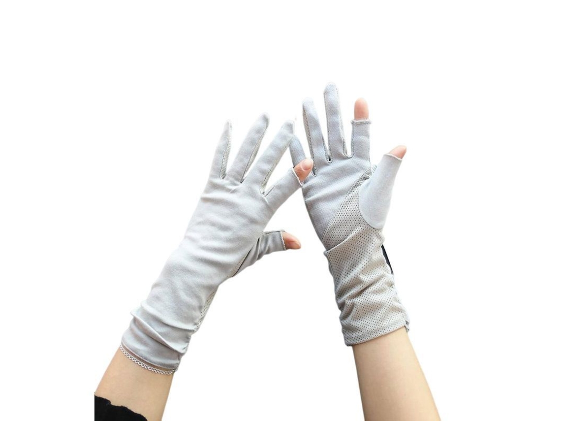 Guantes de protección solar 2026 para verano, transpirables e ideales para acampar y pescar.