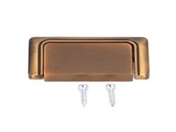 Tirador Empotrado Sencillo De Estilo Retro Mate Sin Necesidad De Taladrar Para Cajones Y Puertas De Armarios.