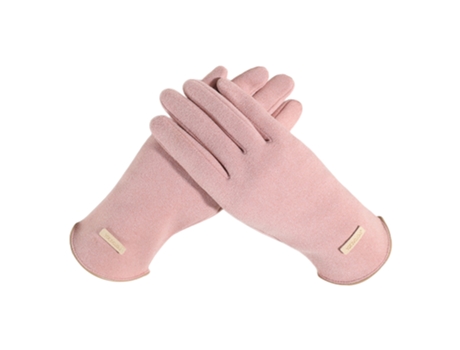 Guantes JEIIBRZUI Par De Pomelo Ante Rosa
